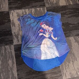 Disney Blue Snow White Womens Tee